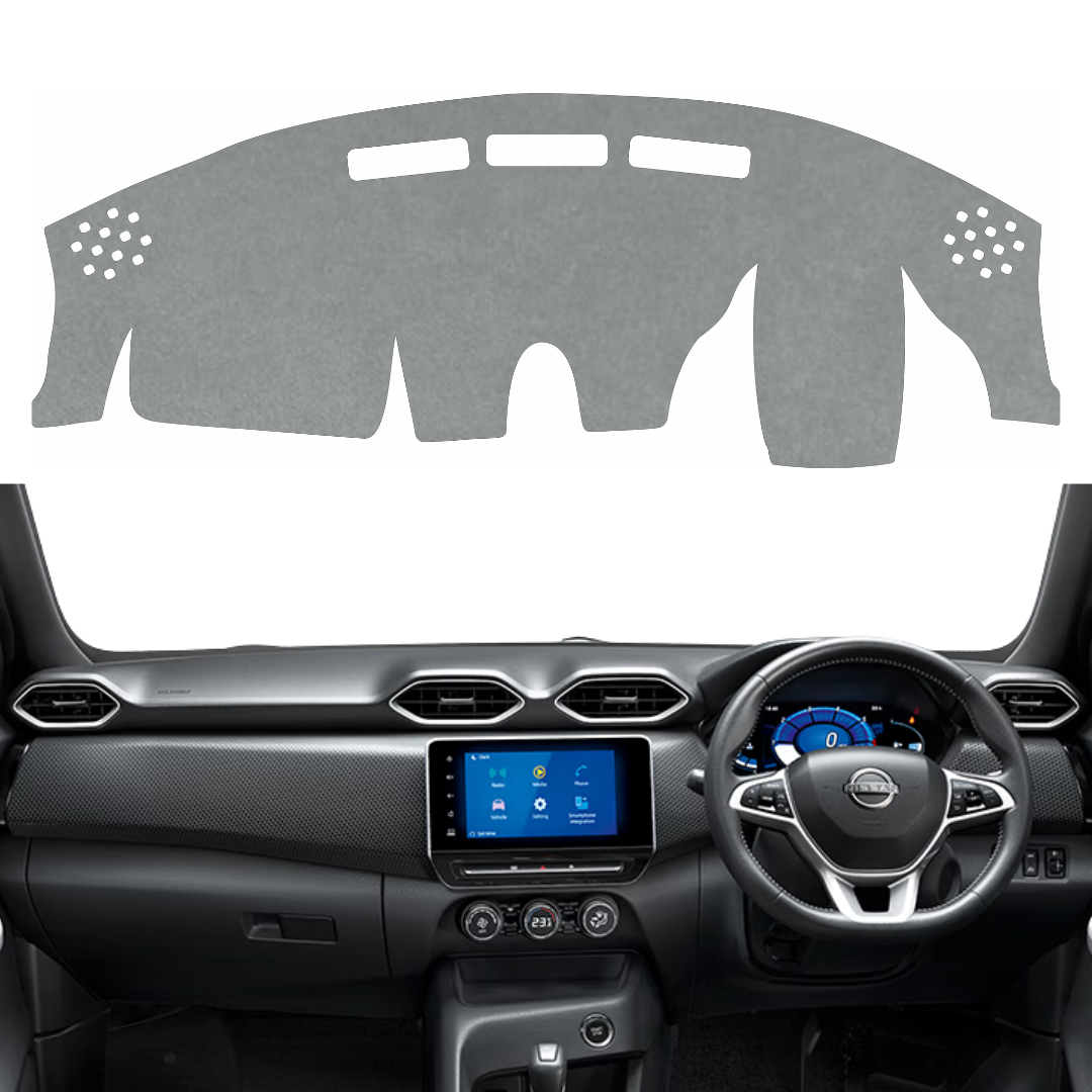 Nissan Magnite 2020 To 2026 Car Dashboard Cover Mat (Grey)