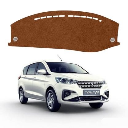 Maruti Suzuki Ertiga Tour M 2019 To 2026 Car Dashboard Mat (Brown)