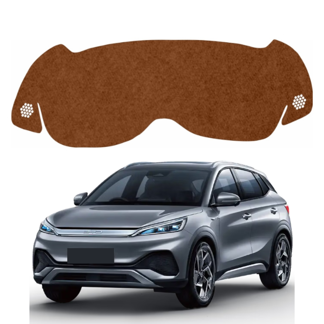 BYD Atto 3 2022 To 2026 Car Dashboard Mat (Brown)