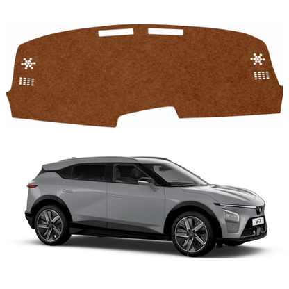 Vinfast VF 7 2025 To 2026 Car Dashboard Mat (Brown)