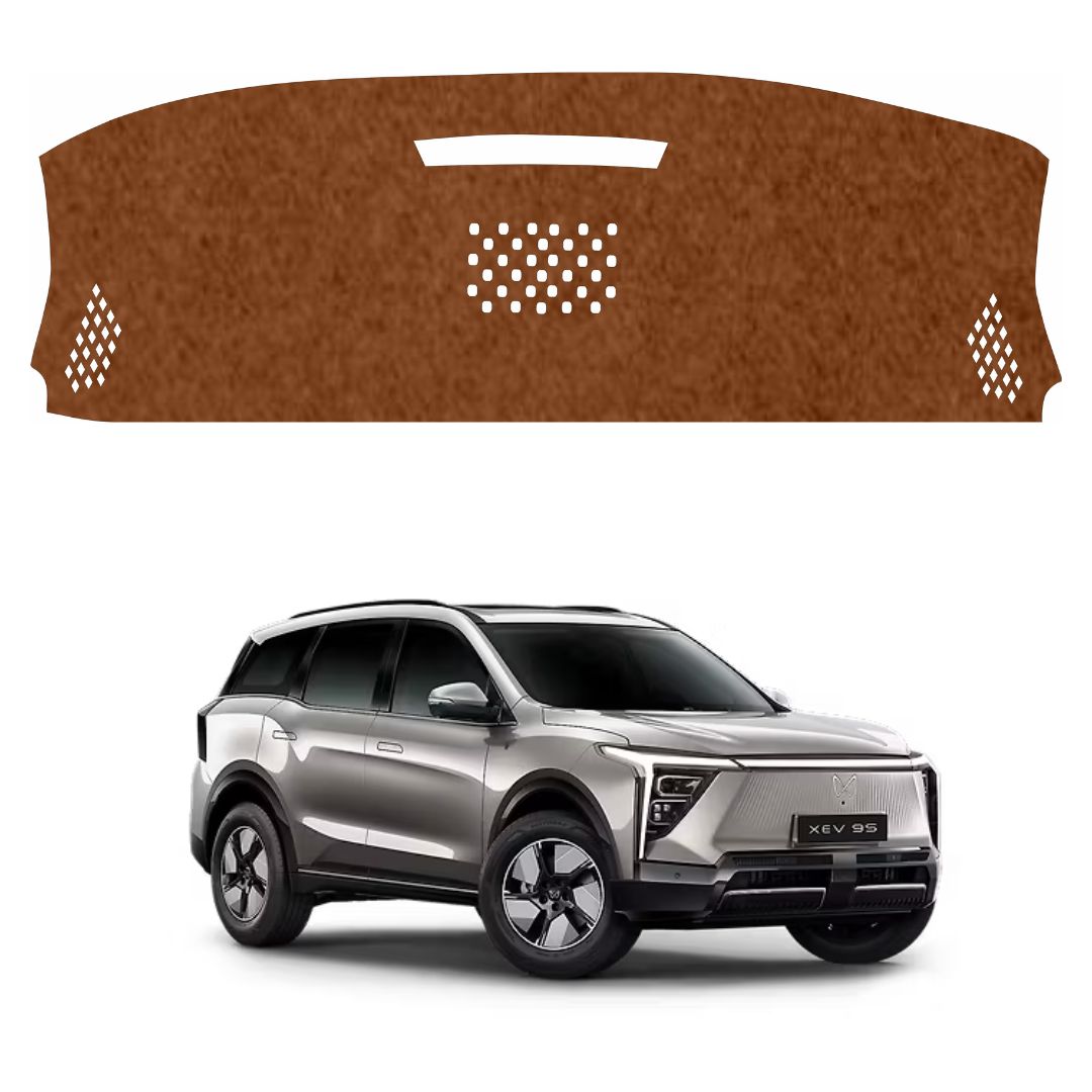 Mahindra XEV 9S 2025 To 2026 Car Dashboard Mat (Brown)