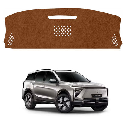 Mahindra XEV 9S 2025 To 2026 Car Dashboard Mat (Brown)