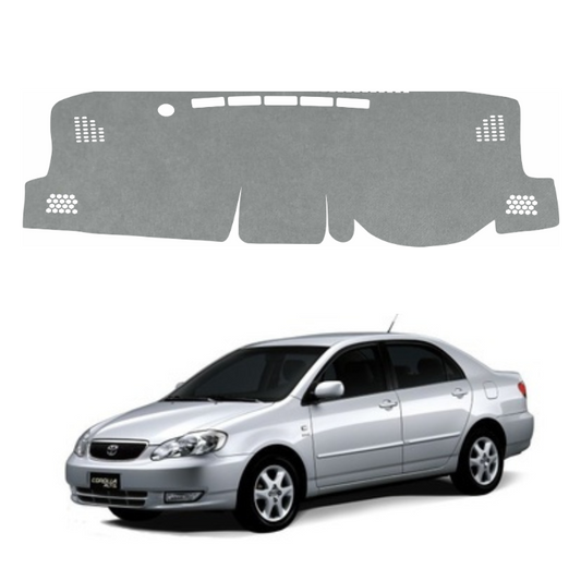 Toyota Corolla Altis 2003 To 2007 Car Dashboard Cover Mat (Grey)
