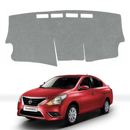 Nissan Sunny 2011 To 2020 Car Dashboard Cover Mat (Grey)