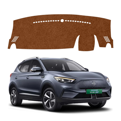 MG ZS EV 2020 To 2026 Car Dashboard Mat (Brown)