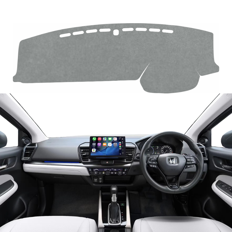 Honda City 2026 Car Dashboard Cover Mat (Grey)