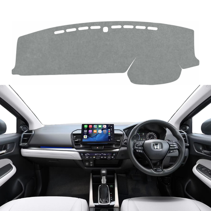 Honda City 2026 Car Dashboard Cover Mat (Grey)