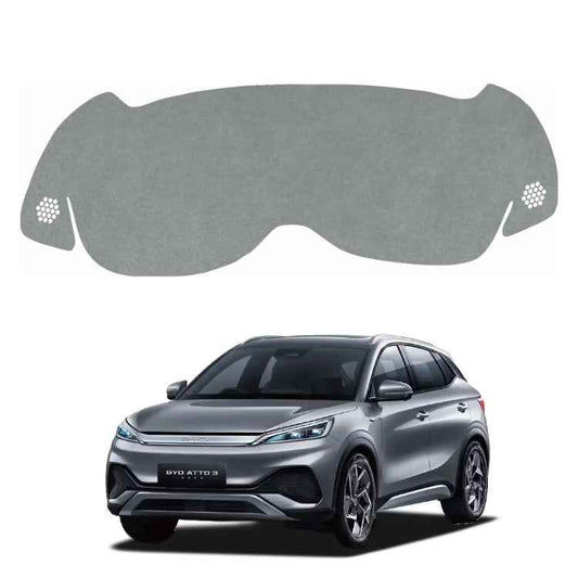 BYD Atto 3 2022 To 2026 Car Dashboard Cover Mat (Grey)