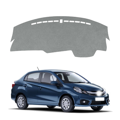 Honda Amaze 2016 To 2018 Car Dashboard Cover Mat (Grey)