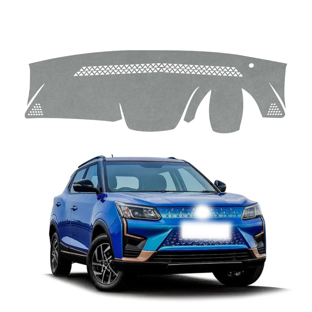 Mahindra XUV400 EV 2023 To 2026 Car Dashboard Cover Mat (Grey)