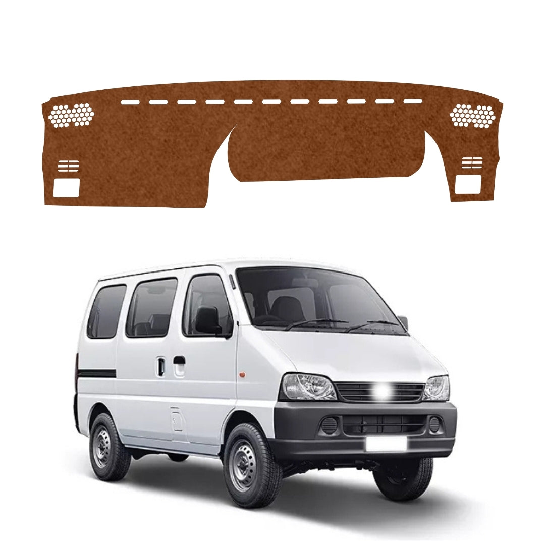 Maruti Suzuki Eeco 2022 To 2026 Car Dashboard Cover Mat (Brown)