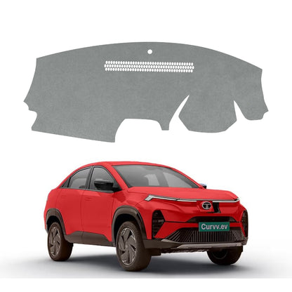Tata Curvv  EV 2024 To 2026 Car Dashboard Cover Mat (Grey)