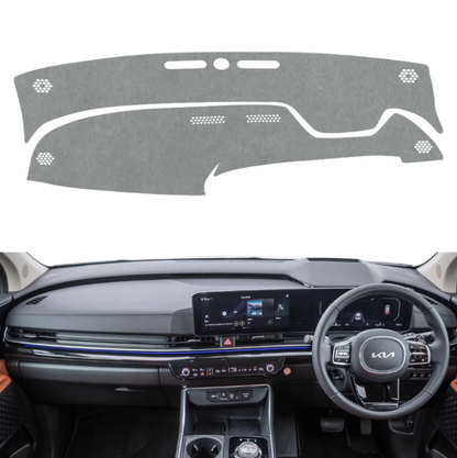 Kia Carnival 2024 To 2026 Car Dashboard Cover Mat (Grey)