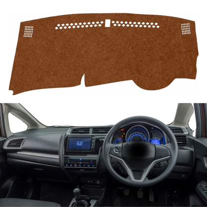 Honda WR-V 2017 To 2023 Car Dashboard Mat (Brown)