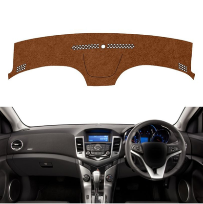 Chevrolet Cruze 2009-2017 Car Dashboard Mat (Brown)