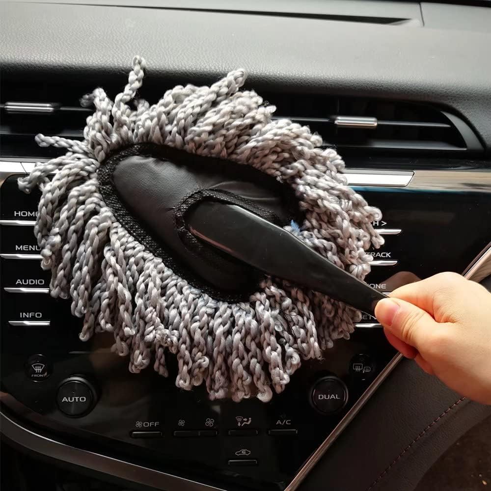 Car Duster Brush, 8 cm, Multipurpose Scratch-Free Cleaning Tool for Home and Auto