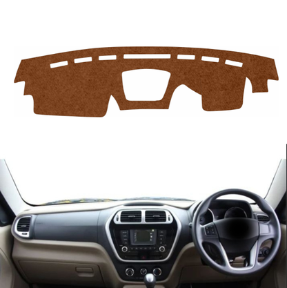 Mahindra Bolero Neo 2021 To 2026 Car Dashboard Mat (Brown)