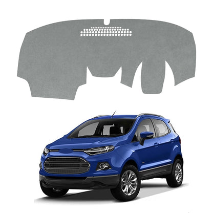 Ford Ecosport 2013 To 2017 Car Dashboard Cover Mat (Grey)