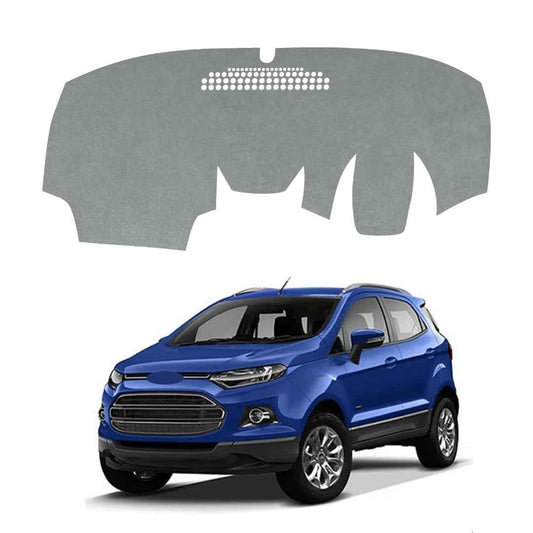 Ford Ecosport 2013 To 2017 Car Dashboard Cover Mat (Grey)