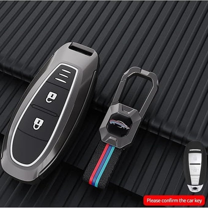 Premium Metal Alloy Car Key Cover | Compatible with Maruti Suzuki Baleno, Vitara Brezza, Ignish, Ciaz, Scross, Swift, Ertiga