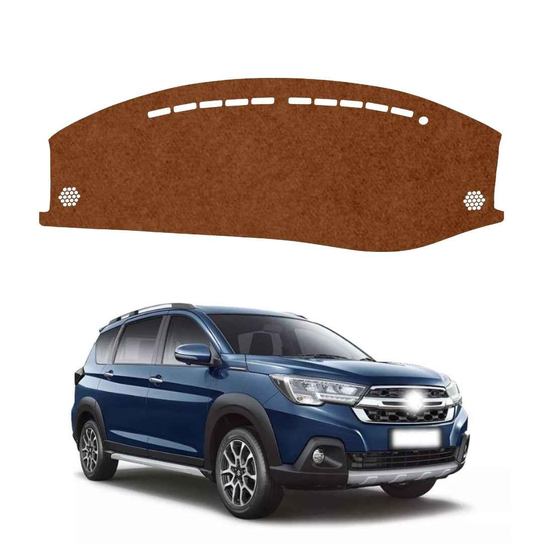 Maruti Suzuki XL6 2019 To 2026 Car Dashboard Mat (Brown)