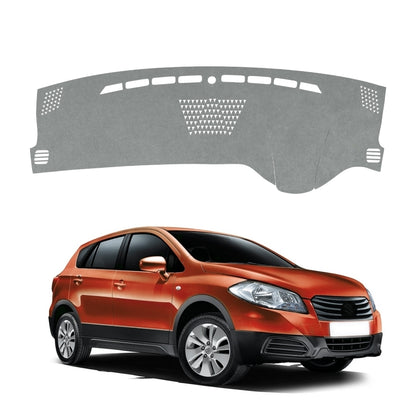 Maruti Suzuki S-Cross 2014 To 2022 Car Dashboard Cover Mat (Grey)