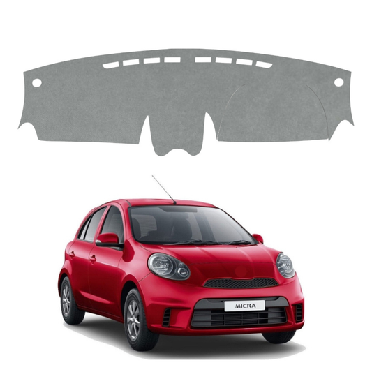 Nissan Micra 2012 To 2019 Car Dashboard Cover Mat (Grey)