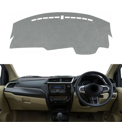 Honda Amaze 2016 To 2018 Car Dashboard Cover Mat (Grey)