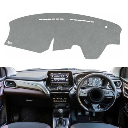 Maruti Suzuki Fronx 2023 To 2026 Car Dashboard Cover Mat (Grey)