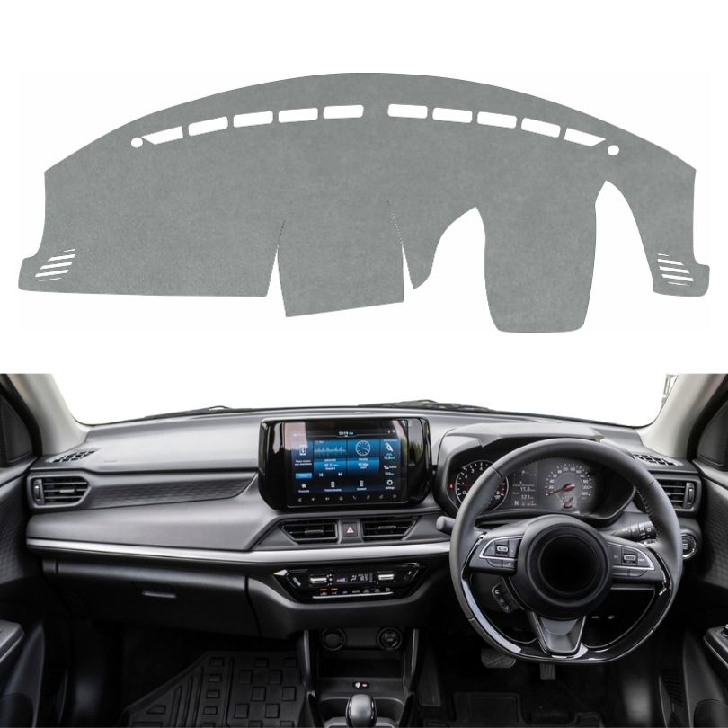 Maruti Suzuki Swift 2024 To 2026 Cover Car Dashboard Cover Mat (Grey)