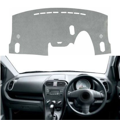 Maruti Suzuki Ritz 2009 to 2017 Car Dashboard Cover Mat (Grey)