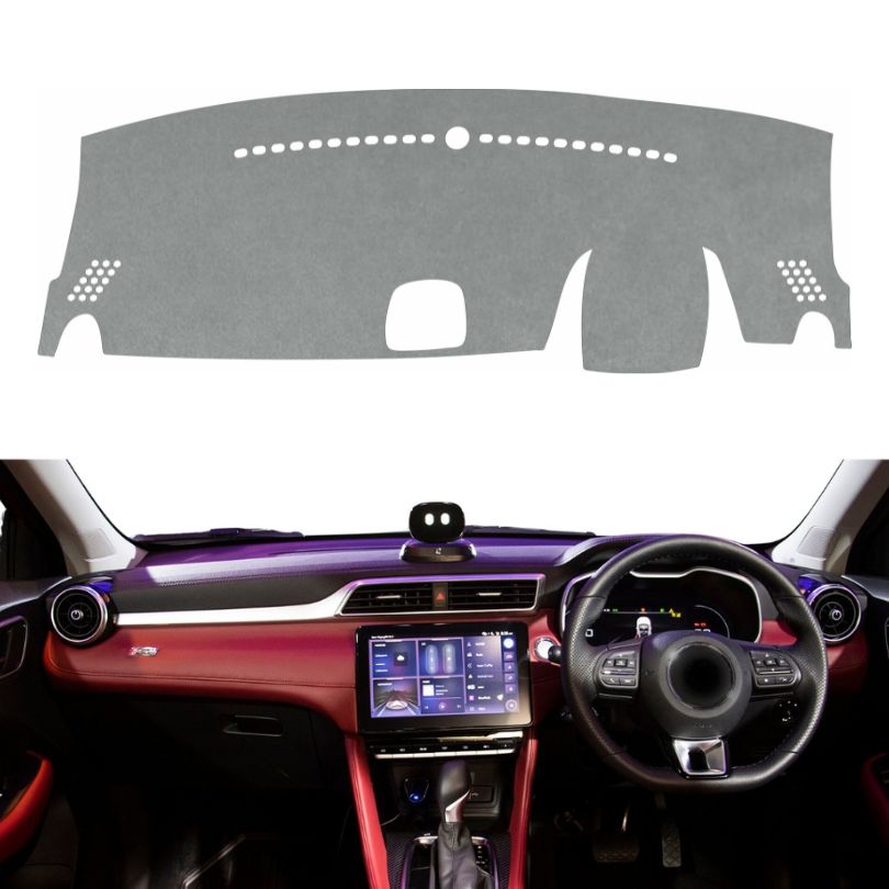 MG Astor 2021 To 2026 Car Dashboard Cover Mat (Grey)