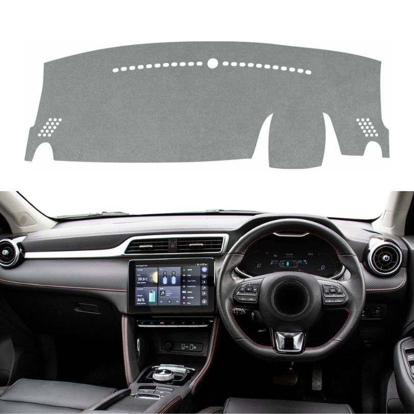 MG ZS EV 2020 To 2026 Car Dashboard Cover Mat (Grey)
