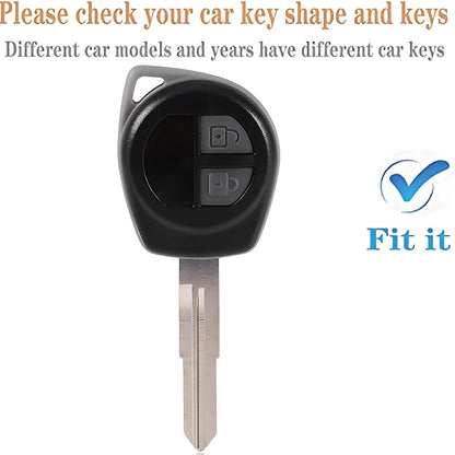 Premium Metal Key Cover for Suzuk Swift, Ertiga, WagonR, Celerio, Dzire, Alto, Fronx, Brezza, SPresso, Ignis