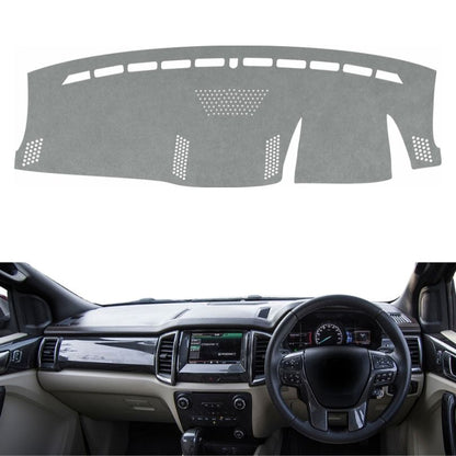 Ford Endeavour 2015 To 2021 Car Dashboard Cover Mat (Grey)