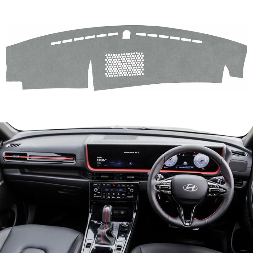 Hyundai Creta N Line 2024 To 2026 Car Dashboard Cover Mat (Grey)