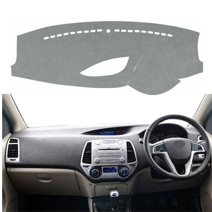 Hyundai I20 2008 To 2014 Car Dashboard Cover Mat (Grey)