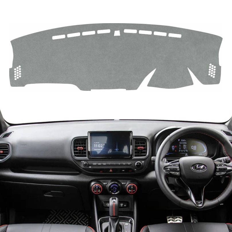 Hyundai Venue N Line 2022 To 2025 Car Dashboard Cover Mat (Grey)