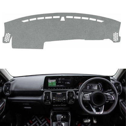 Kia Sonet 2020 To 2026 Car Dashboard Cover Mat (Grey)