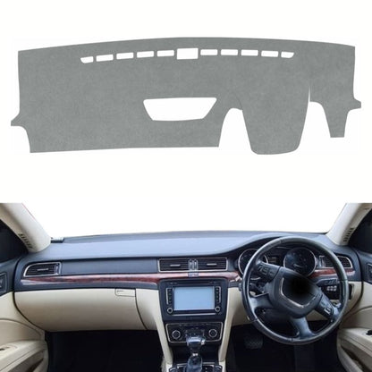 Skoda Slavia 2022 To 2026 Car Dashboard Cover Mat (Grey)