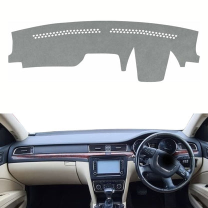 Skoda Laura 2005 To 2015 Car Dashboard Cover Mat (Grey)