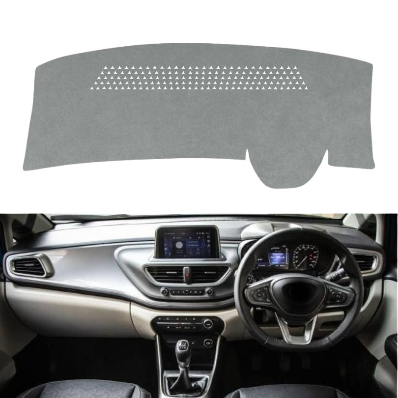 Tata Altroz 2025 To 2026 Car Dashboard Cover Mat (Grey)