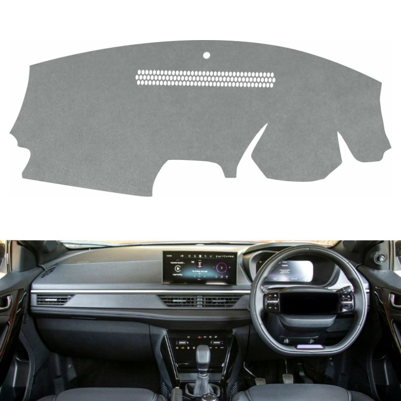 Tata Nexon 2017 To 2026 Car Dashboard Cover Mat (Grey)
