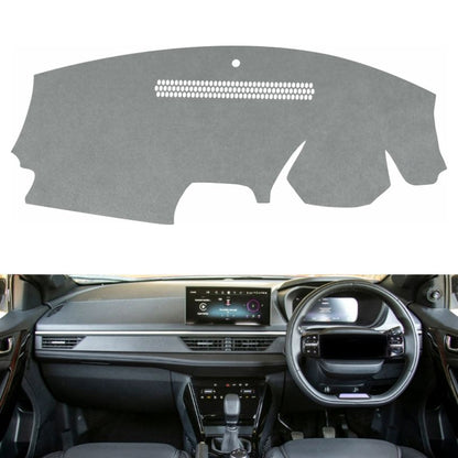 Tata Nexon 2017 To 2026 Car Dashboard Cover Mat (Grey)